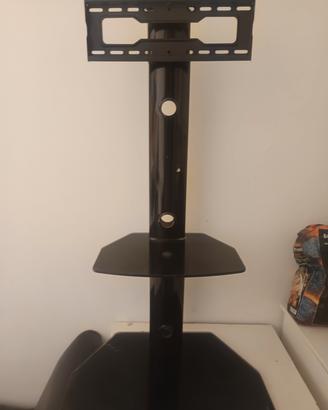 porta TV in vetro e metallo x appendere TV 