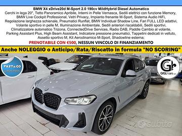 BMW X4 20d M-Sport Tetto Navi Camera LED