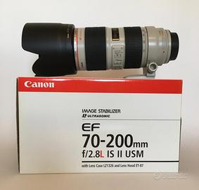 Canon EF 70-200 f2.8 L IS II USM stabilizzato