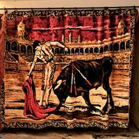 Tenda ciniglia motivo "Corrida"