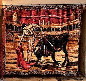 Tenda ciniglia motivo "Corrida"