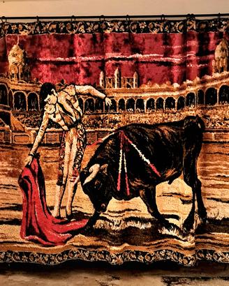 Tenda ciniglia motivo "Corrida"