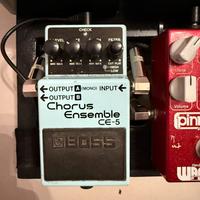 Boss CE5 PINK LABEL pedale Chorus