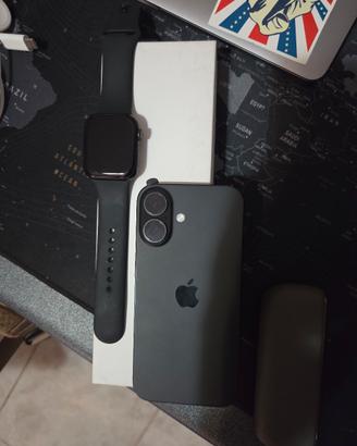 iphone16 + Apple Watch SE 2gen