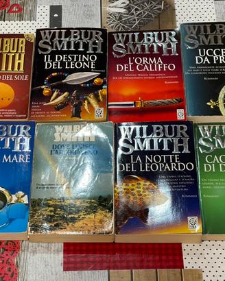 Collezione libri WILBUR SMITH