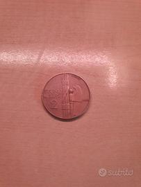 moneta buono da 2 lire 1924 vemanuele III fascio