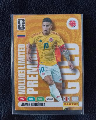 4 carte FWC26-Limited Edition,Gold + 1 Omaggio