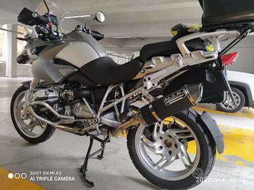 SCARICO OMOLOGATO MSR BMW R 1200 GS ACCIAIO INOX P