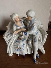 Antica Porcellana N Capodimonte - Coppia