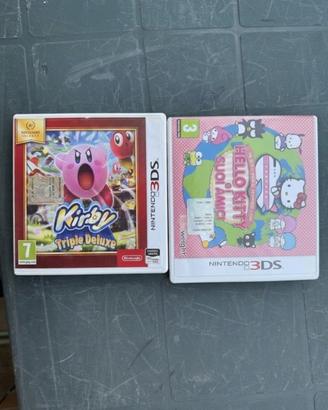 Lotto 2 Giochi nintendo 3ds
