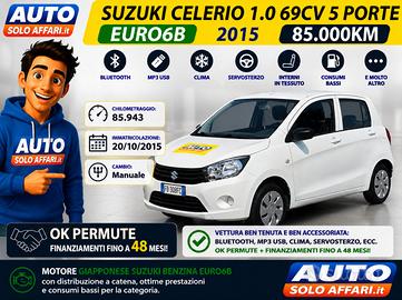 Suzuki Celerio 1.0 EURO6B 85.000KM NEOPATENTATI/RA