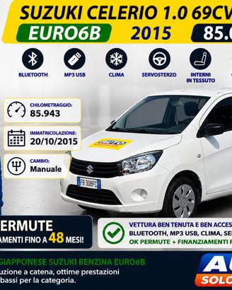 Suzuki Celerio 1.0 EURO6B 85.000KM NEOPATENTATI/RA