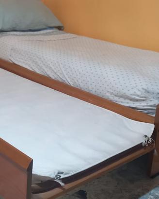 Letto singolo che diventa matrimoniale