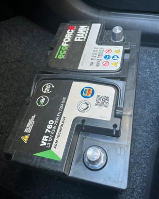 BATTERIA AUTO FIAMM VR760 12V 70AH 760A