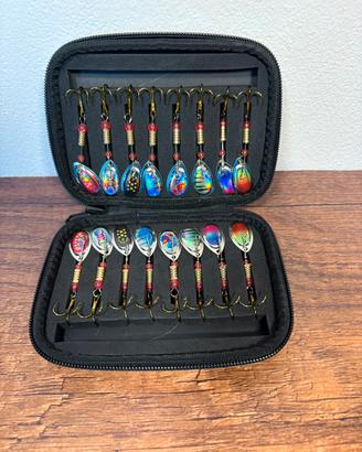 Cucchiani rotanti 16 pz con custodia