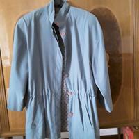 Giacca primaverile azzurra