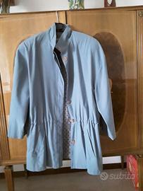 Giacca primaverile azzurra