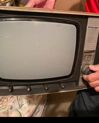 Televisore vintage mivar