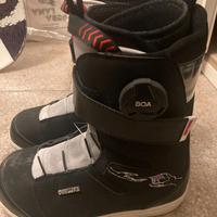 scarponi snowboard con BOA
