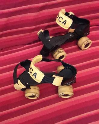Pattini a rotelle vintage bimbi Gioca
