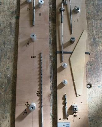 Dime costruzione wooden dummy