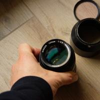 Nikon 105mm f2.5 con filtro skylight Hoya compreso