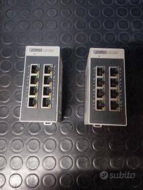 2x Switch Ethernet Phoenix Contact SFNB 8TX 