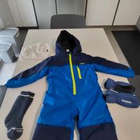 tuta neve bambino decathlon wedze + accessori 