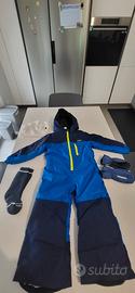 tuta neve bambino decathlon wedze + accessori 