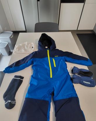 tuta neve bambino decathlon wedze + accessori 