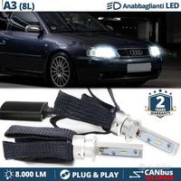 KIT FULL led AUDI A3 8L H1 Luci auto 6500K CANBUS