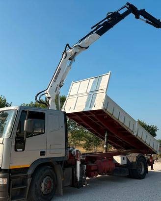 Iveco EUROTECH 190.30 ribaltabile gru BONFIGLIOLI