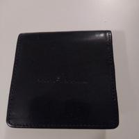 Porta monete in pelle marchiato Sergio Tacchini