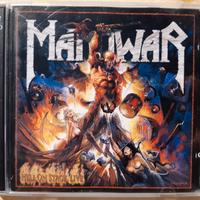 Cd doppio MANOWAR hell on stage live.