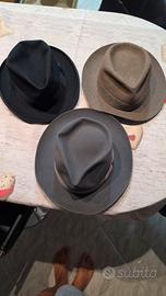 2 Borsalini ed 1 Panizza vintage