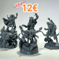 pacchetto completo: mago + druido + ranger 