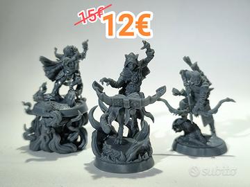 pacchetto completo: mago + druido + ranger 