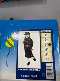 Vestito carnevale carabienre