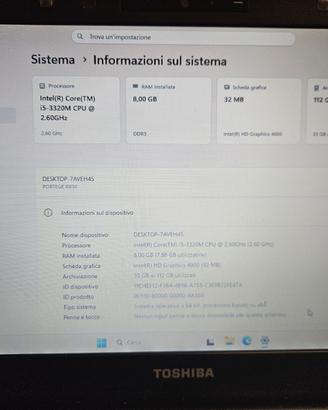 Notebook Toshiba Portege R930-163