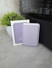 Portacarte magnetico per Apple Iphone lilla