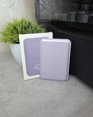 Portacarte magnetico per Apple Iphone lilla
