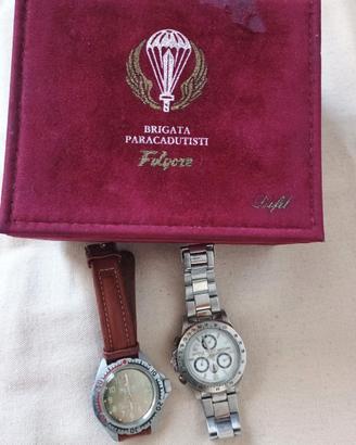 Coppia orologi Difil Brigata Paracadutisti Folgore