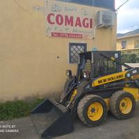 Minipala skid loader new holland l150