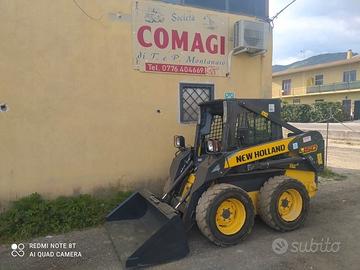 Minipala skid loader new holland l150