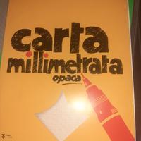 Carta millimetrata e carta lucida da disegno