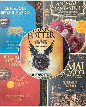 harry Potter  J.K. Rowling 5 libri