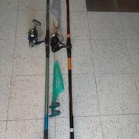 coppia canne surfcasting