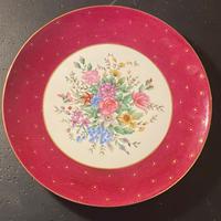 Piatto Limoges Porcellana Vintage