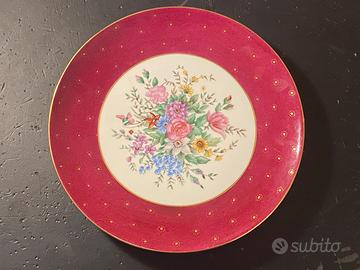 Piatto Limoges Porcellana Vintage