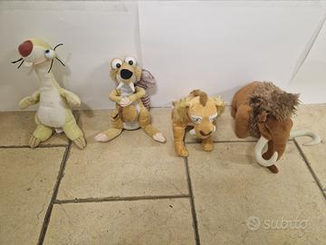 Set peluche “L’era glaciale”